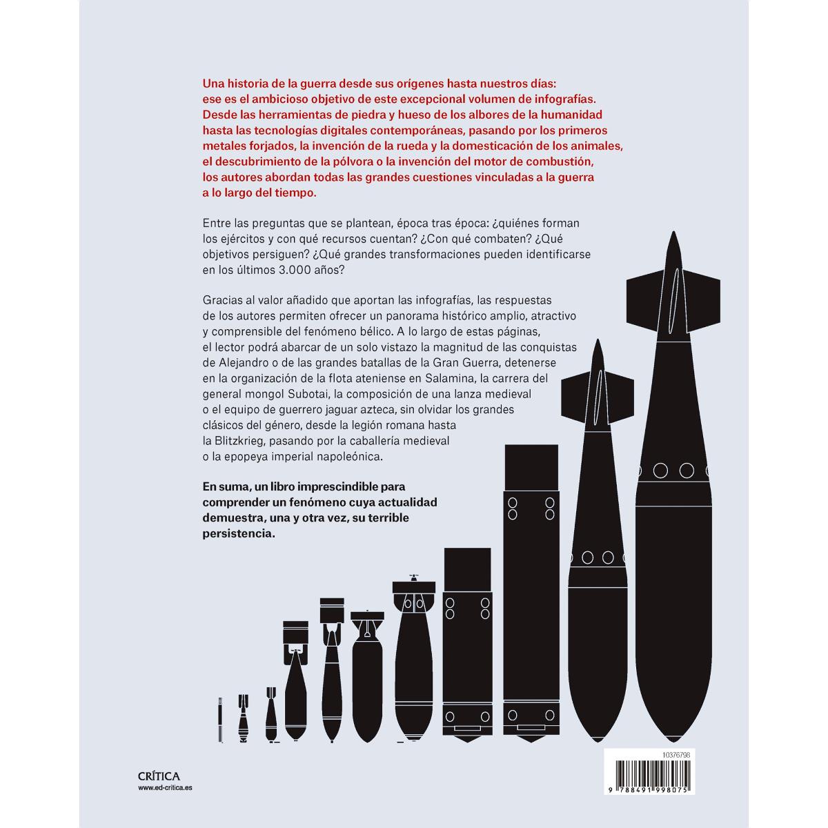 Historia de la guerra en infografías (Capa mole com abas) 2