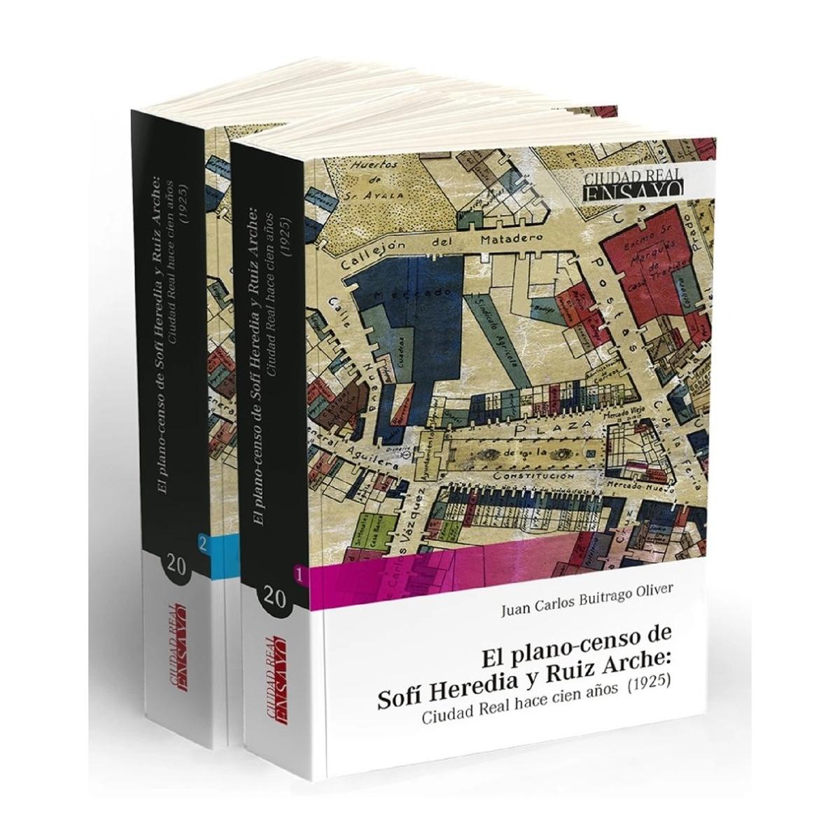 El plano-censo de Sofí Heredia y Ruiz Arche: Ciudad Real hace cien años (1925) (Capa mole) 1