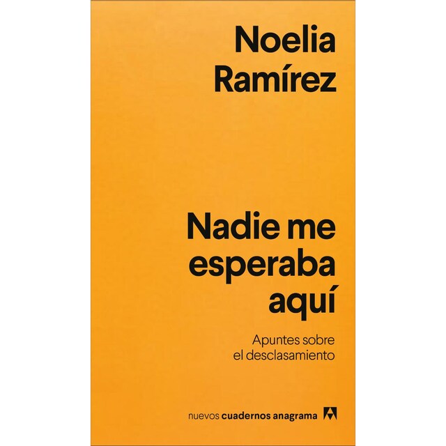 Nadie me esperaba aquí: Apuntes sobre el desclasamiento  (Tapa blanda)