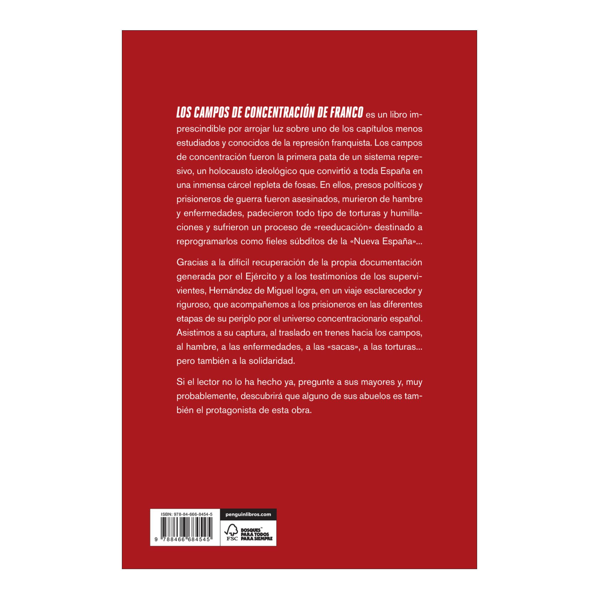 Los campos de concentración de Franco: Sometimiento, torturas y muerte tras las alambradas (Capa mole) 7