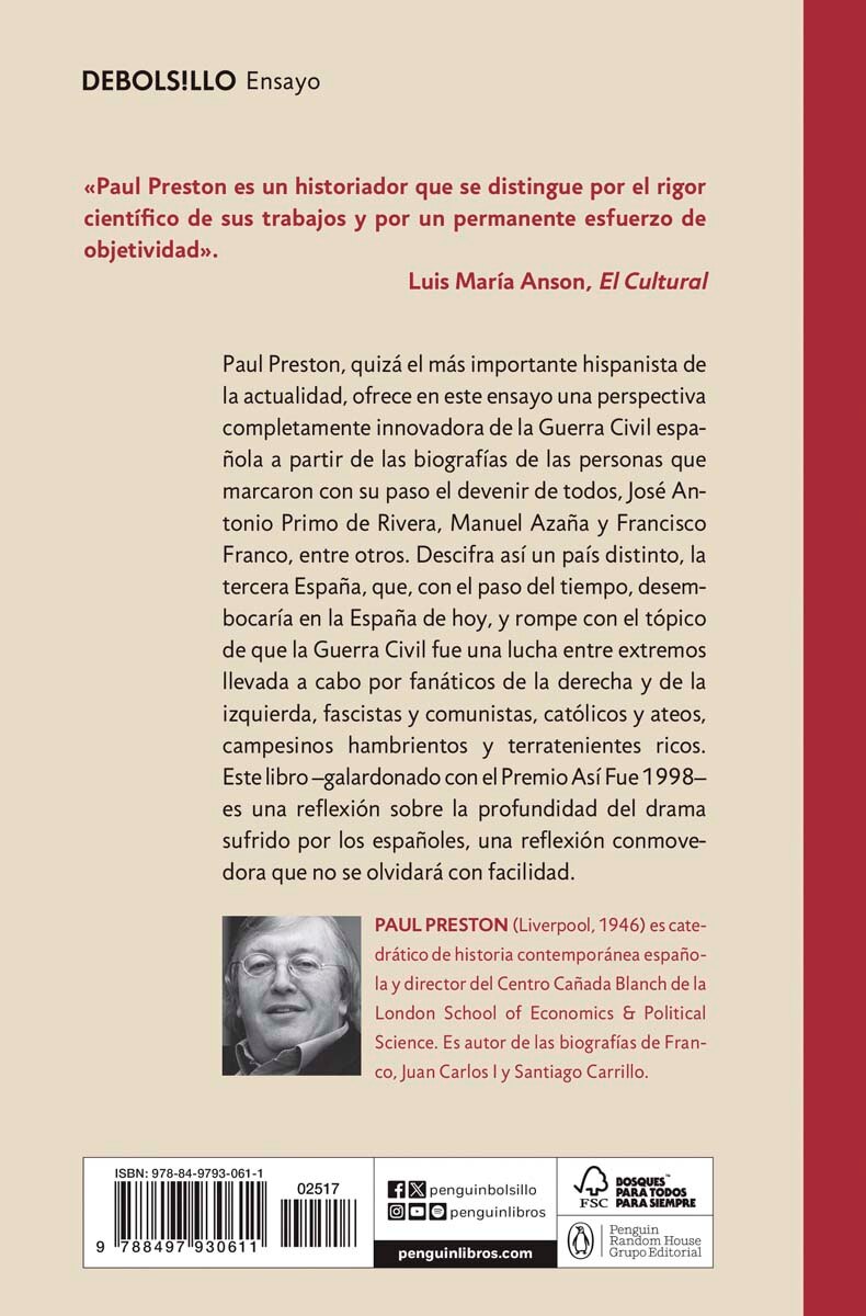 Las tres Españas del 36  (Bolsillo) (Tapa blanda) 2
