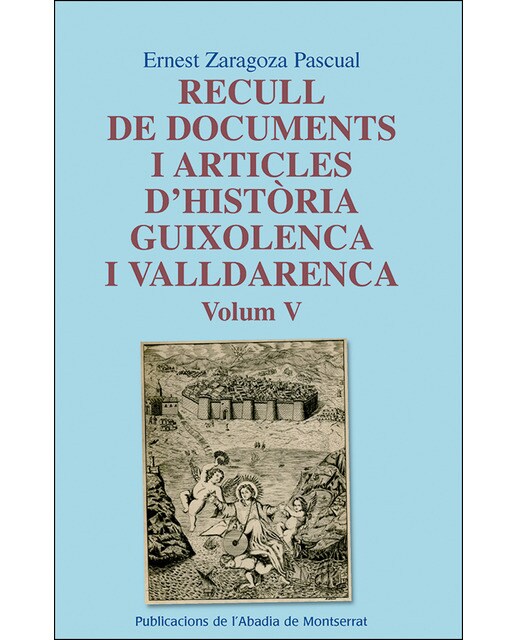 Recull de documents i articles d'història guixolenca i valldarenca, Vol. 5 (Capa mole) 1