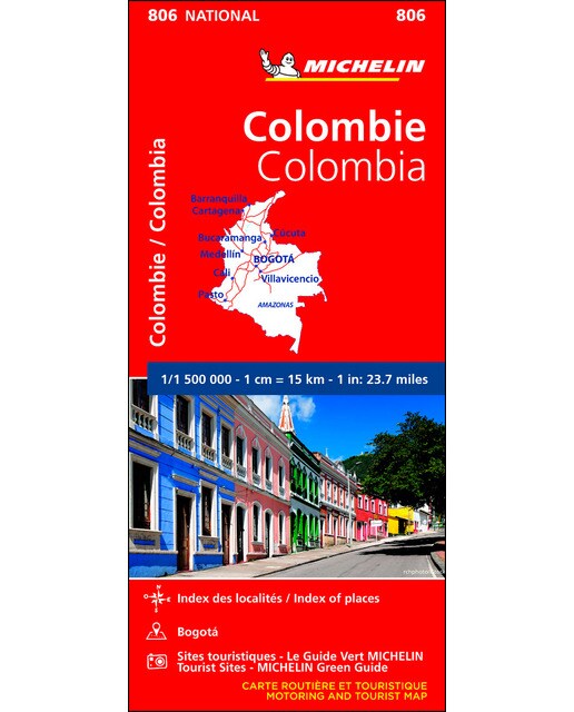 Mapa national colombia 1