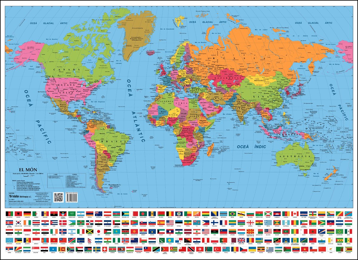 Mapa món mini en català 1