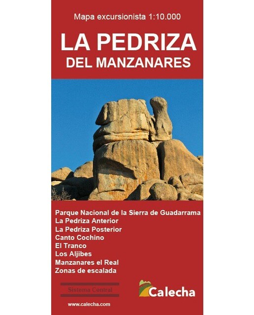 Imagen 0 de LA PEDRIZA DEL MANZANARES. MAPA EXCURSIONISTA