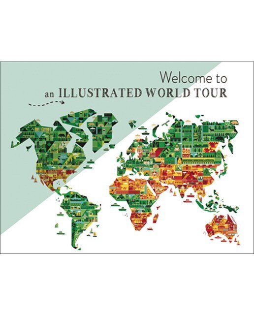 Welcome to an illustrated world tour(Tapa dura) 1