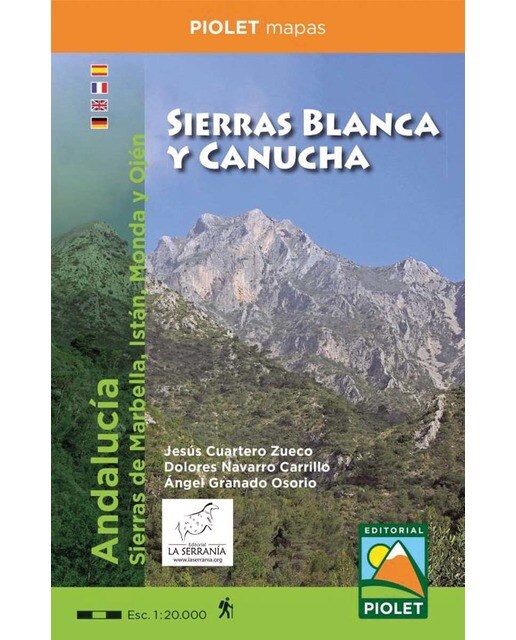 Sierras Blanca y Canucha. Escala 1:20.000 1