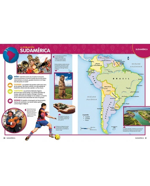Mi primer atlas: Incluye 130 imágenes a todo color + 20 mapas (Capa dura) 2