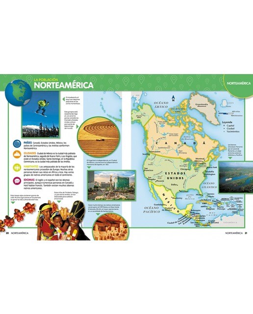 Mi primer atlas: Incluye 130 imágenes a todo color + 20 mapas (Capa dura) 4