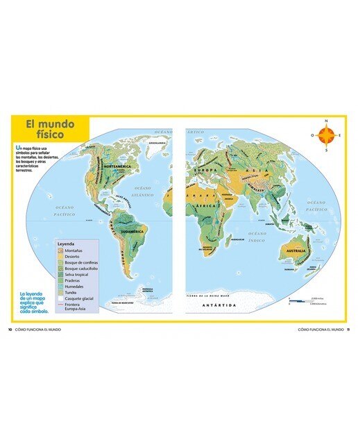 Mi primer atlas: Incluye 130 imágenes a todo color + 20 mapas (Capa dura) 5