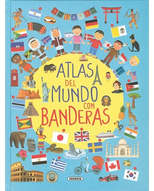 Imagen 0 de Atlas del mundo con banderas  (Tapa dura)