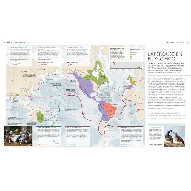 Historia de la exploración mapa a mapa (Capa dura) 3