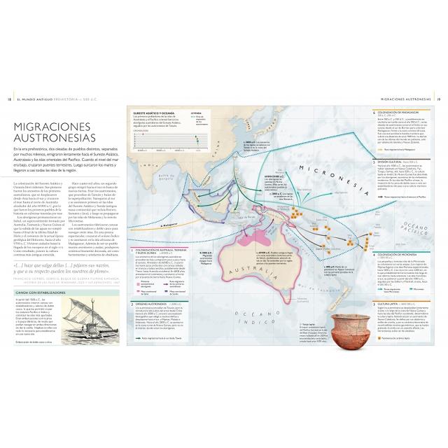 Historia de la exploración mapa a mapa (Capa dura) 4