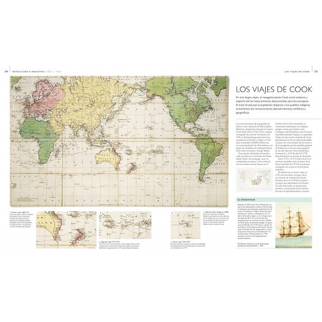 Historia de la exploración mapa a mapa (Capa dura) 5