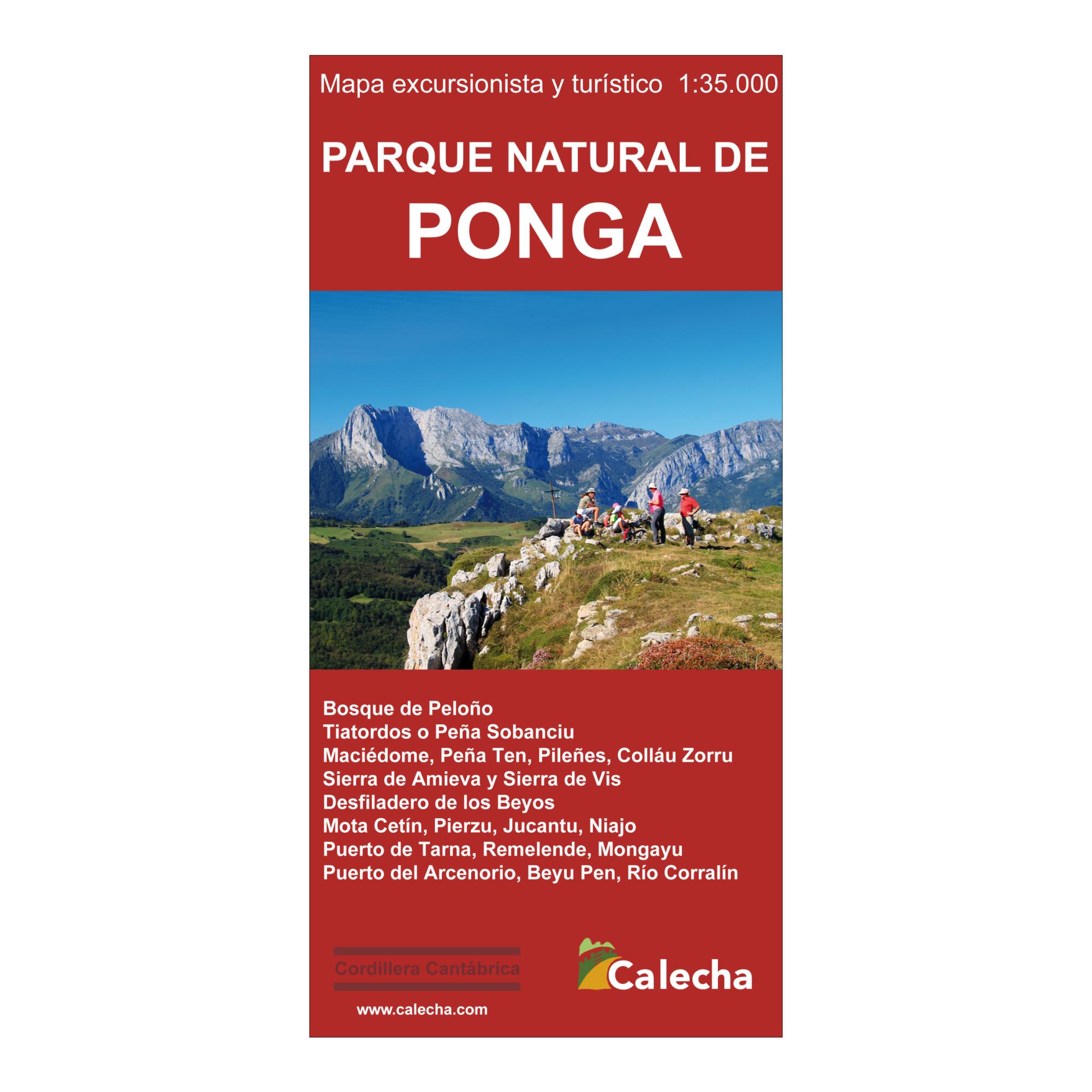 Imagen 0 de Parque natural de ponga. mapa excursioni
