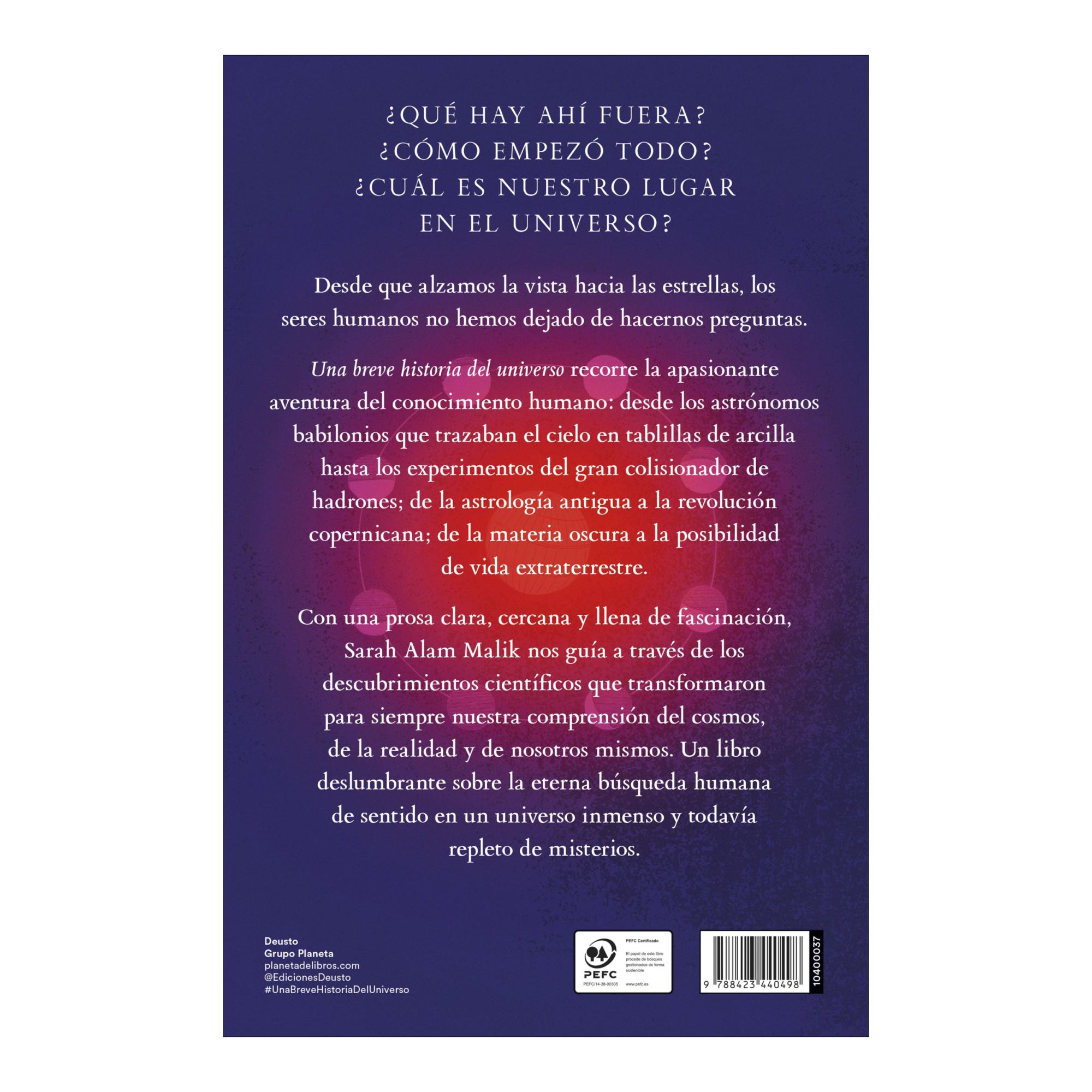 UNA BREVE HISTORIA DEL UNIVERSO (Capa Mole com Aba) 2
