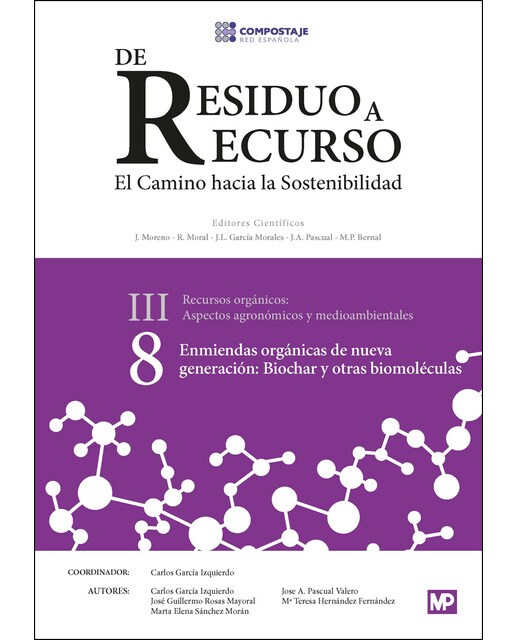 Imagem 0 de Enmiendas orgánicas de nueva generación: biochar y otras biomoléculas III.8 (Capa mole)