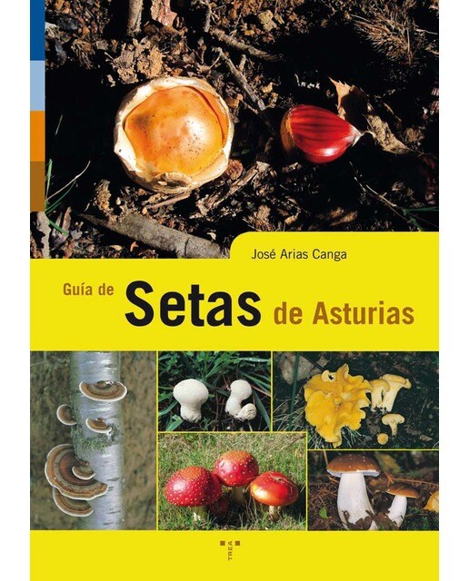 Guía de setas de Asturias (Capa mole com abas) 1