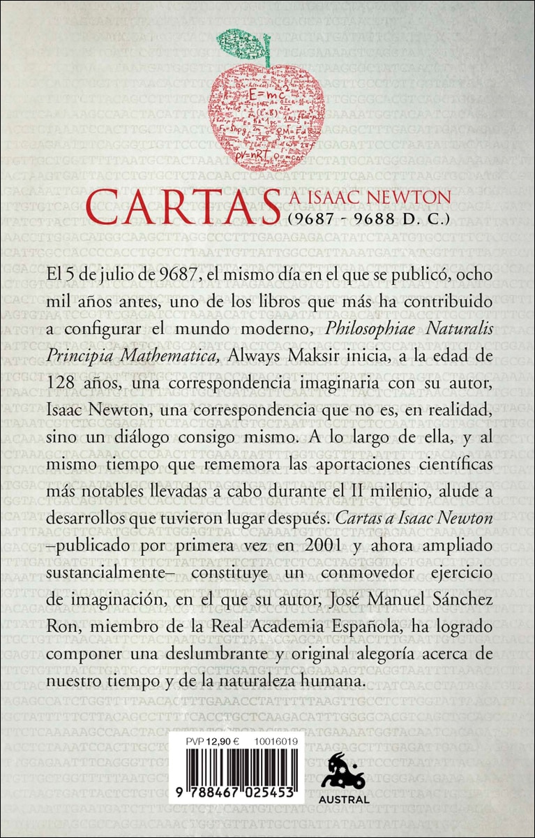 Cartas a Isaac Newton: El futuro es un país tranquilo (Capa dura) 2