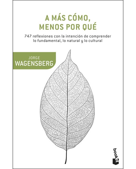 Imagem 0 de A más cómo, menos por qué(Bolsillo) (Tapa blanda)