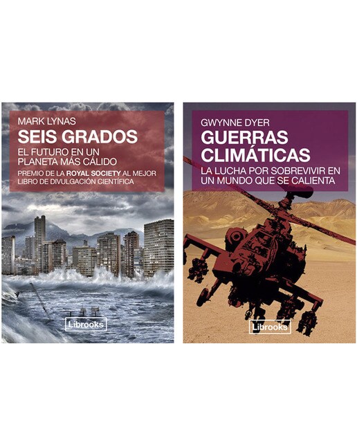 Imagem 0 de Pack cambio climático: Seis grados + Guerras climáticas (Capa mole com abas)