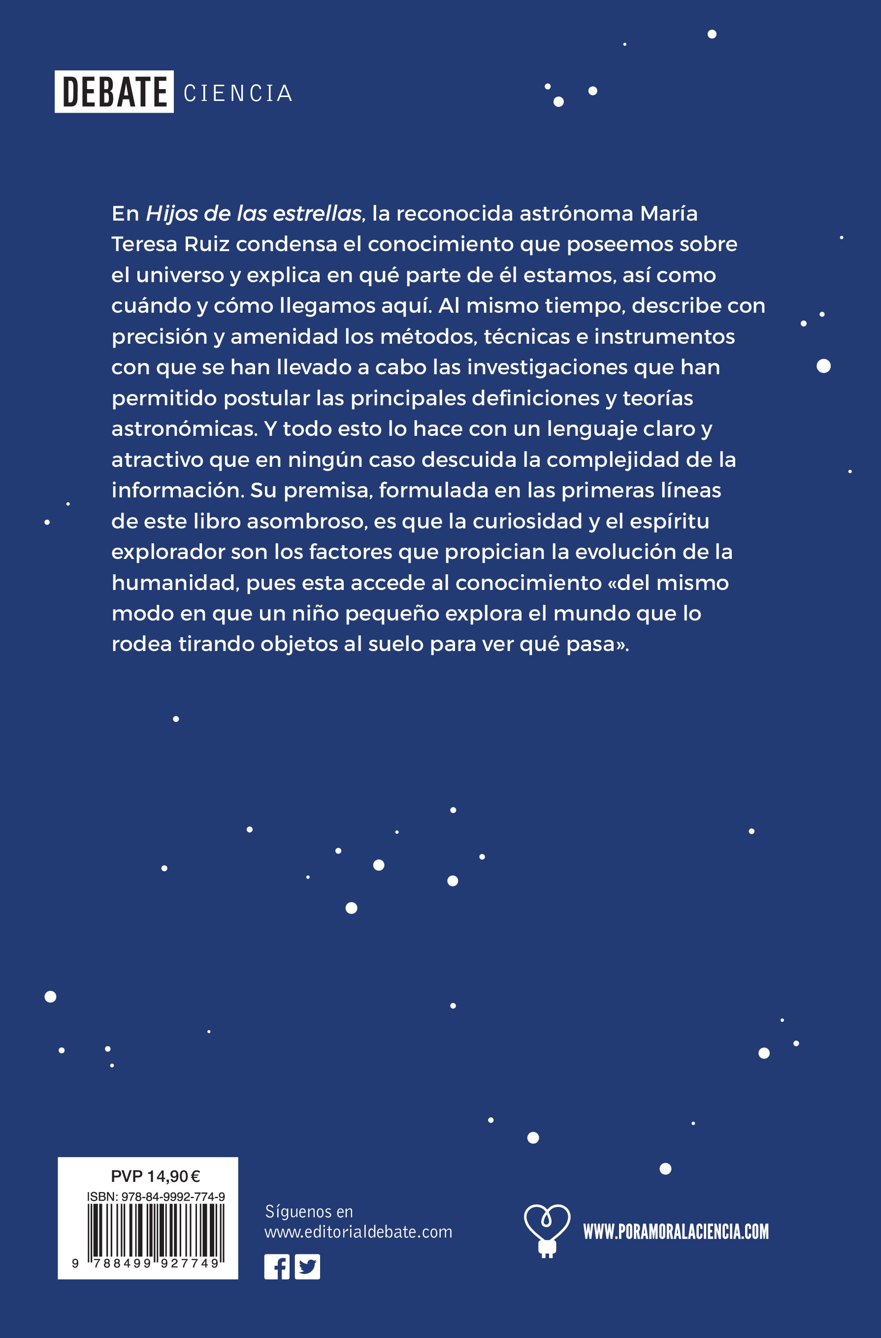 Hijos de las estrellas: Un maravilloso recorrido sobre los orígenes del universo y del ser humano(Tapa blanda) 2