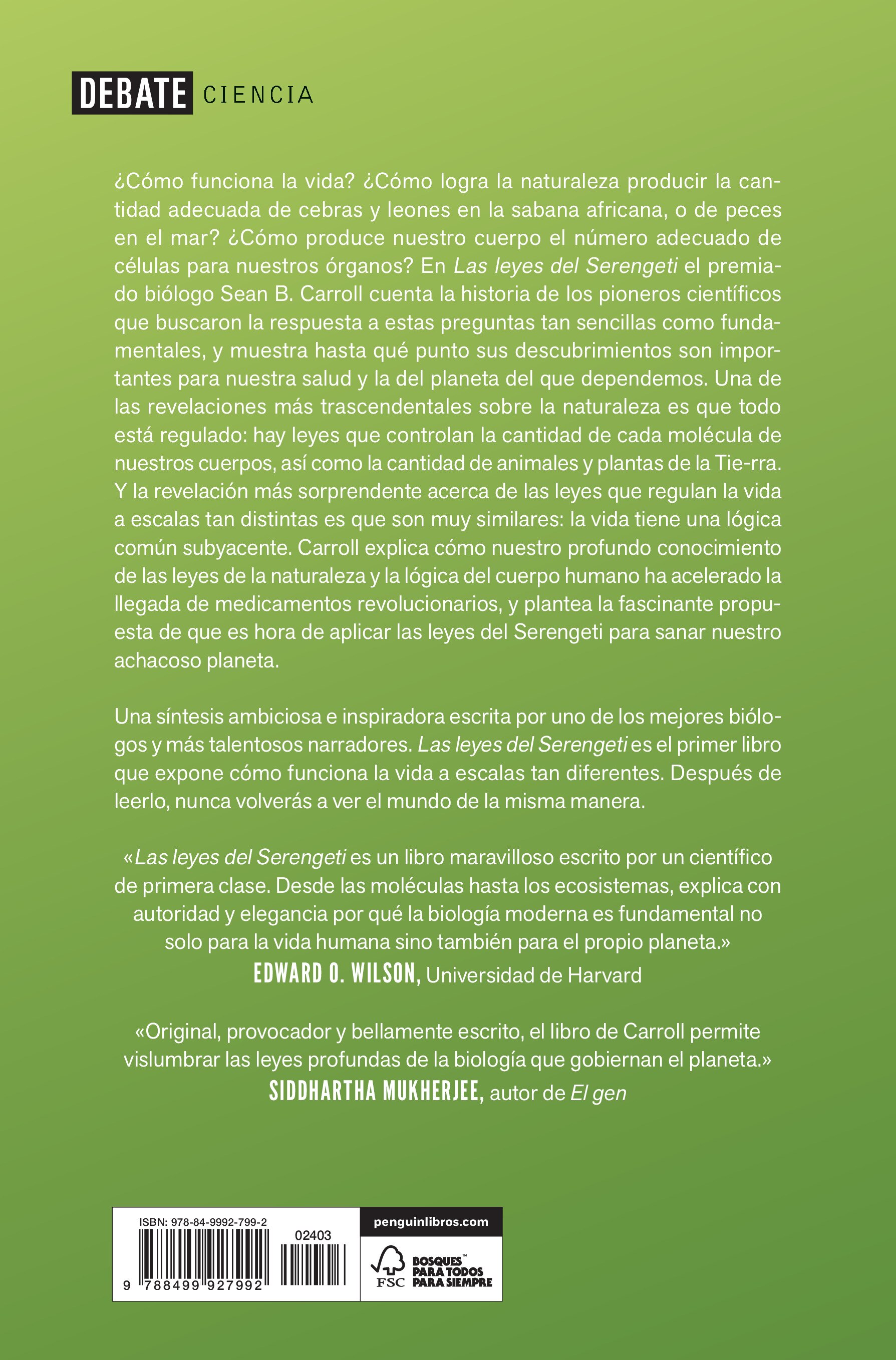 Las leyes del Serengeti: Cómo funciona la vida y por qué es importante saberlo (Capa mole) 2