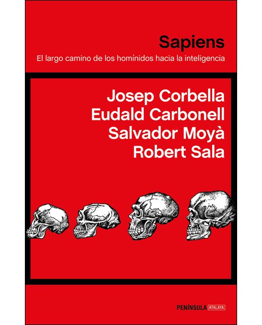 Sapiens: El largo camino de los homínidos hacia la inteligencia (Capa mole com abas) 1