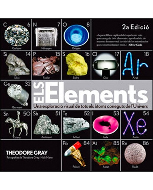 Els elements: Una exploració visual de tots els àtoms coneguts de l'univers(Tapa dura) 1