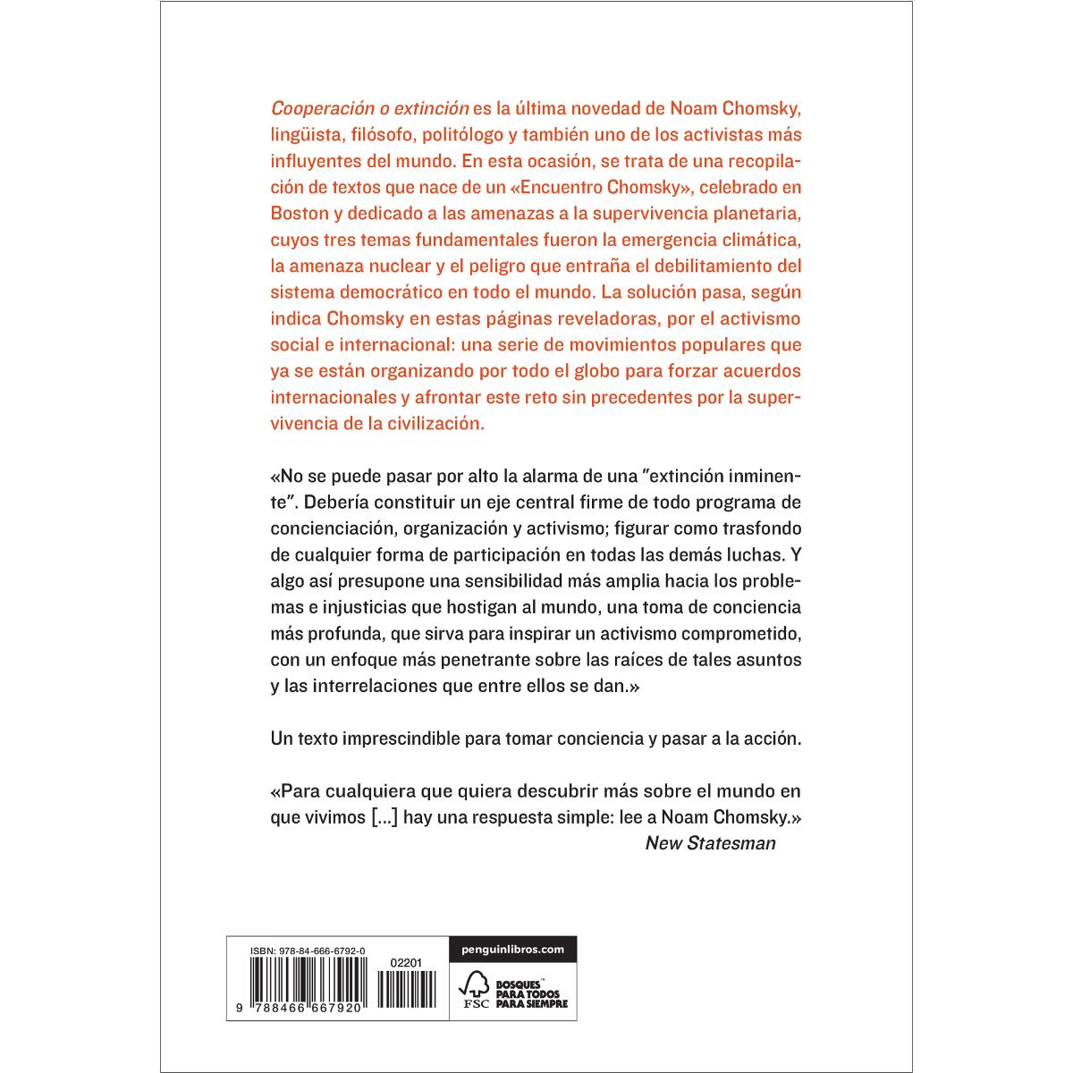 Cooperación o extinción(Tapa blanda) 2