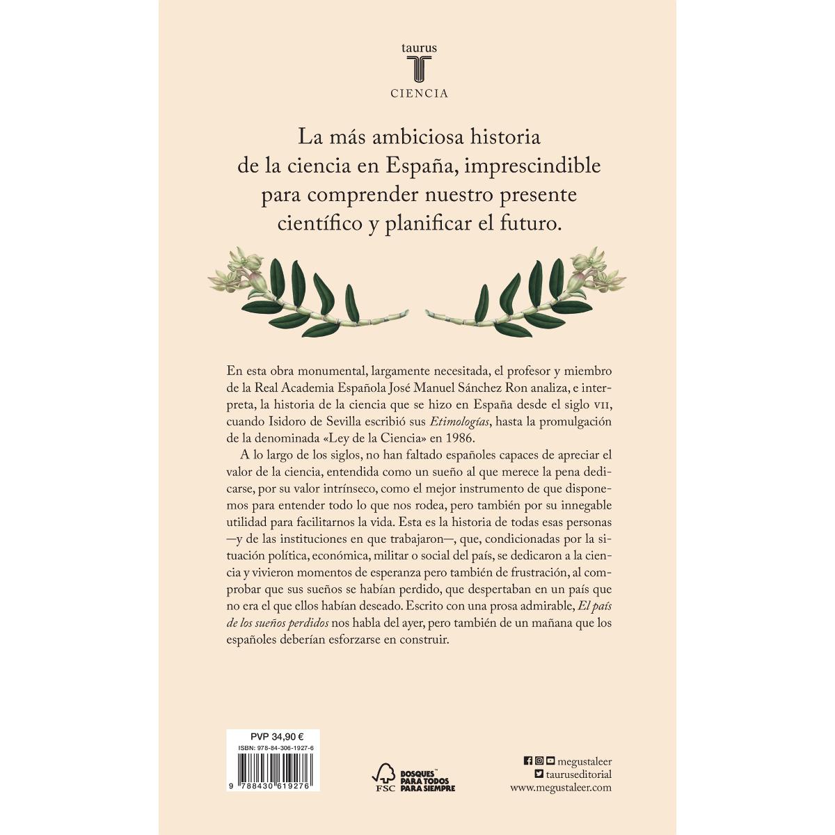 El país de los sueños perdidos: Historia de la ciencia en España (Capa dura) 2