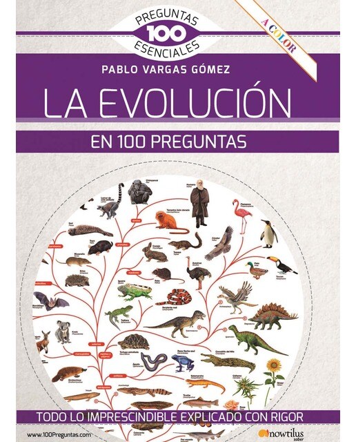 La Evolución en 100 preguntas (Capa mole com abas) 1