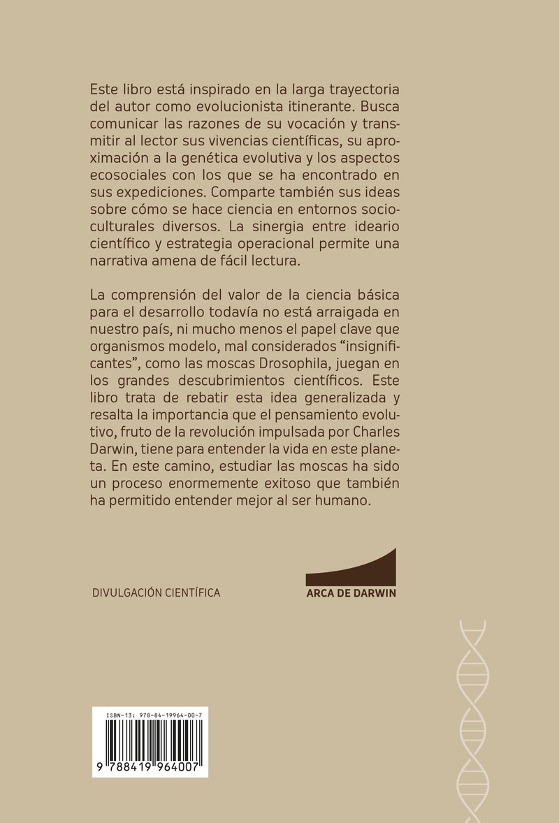 Bailando con moscas: La itinerante vida de un evolucionista (Capa mole) 2