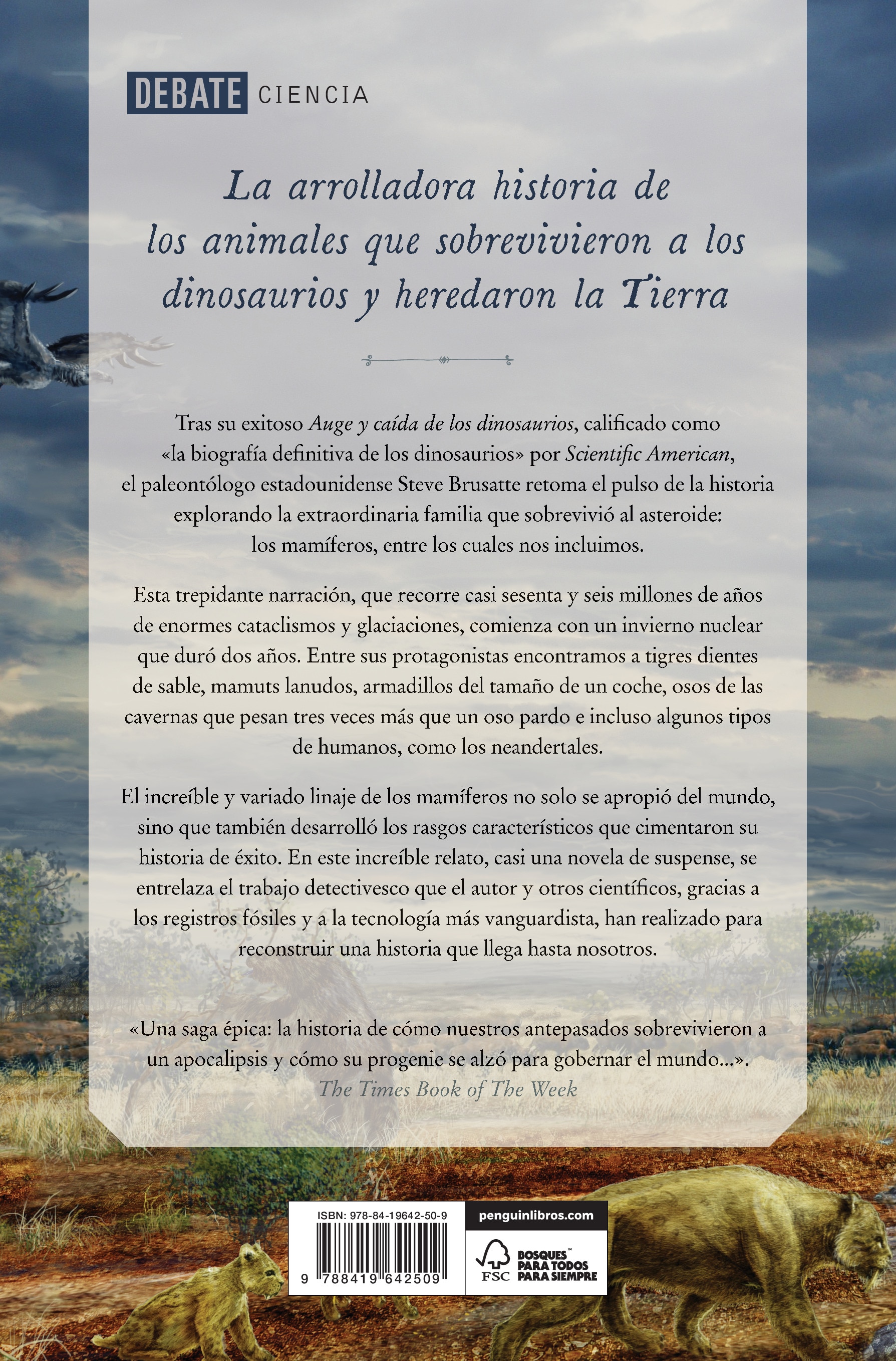 Auge y reinado de los mamíferos: Una nueva historia. Desde la sombra de los dinosaurios hasta nosotros. (Capa mole) 2