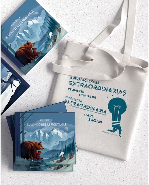 Pack el mundo de las montañas con bolsa 1