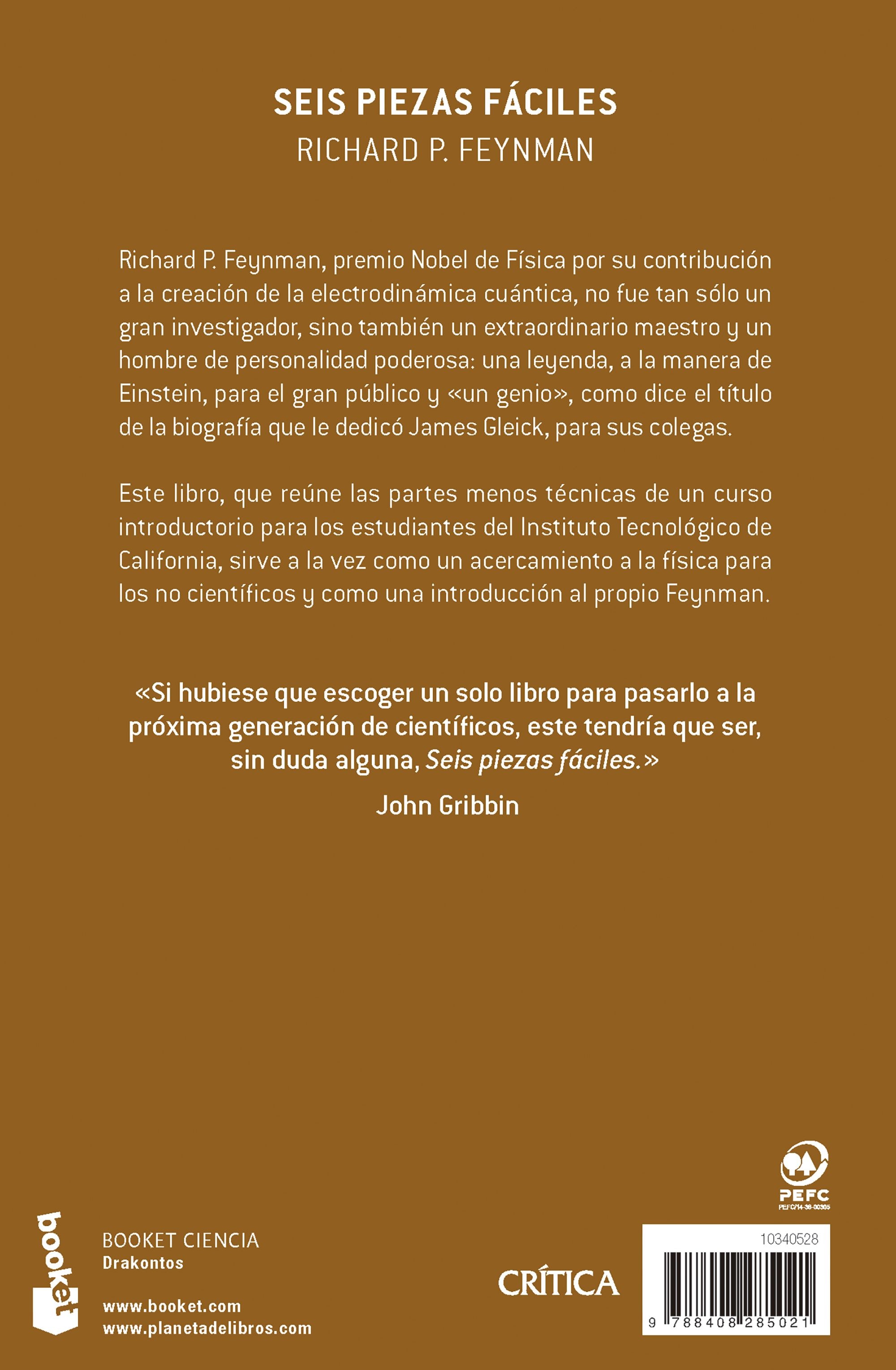 Seis piezas fáciles: La física explicada por un genio (Bolso) 2