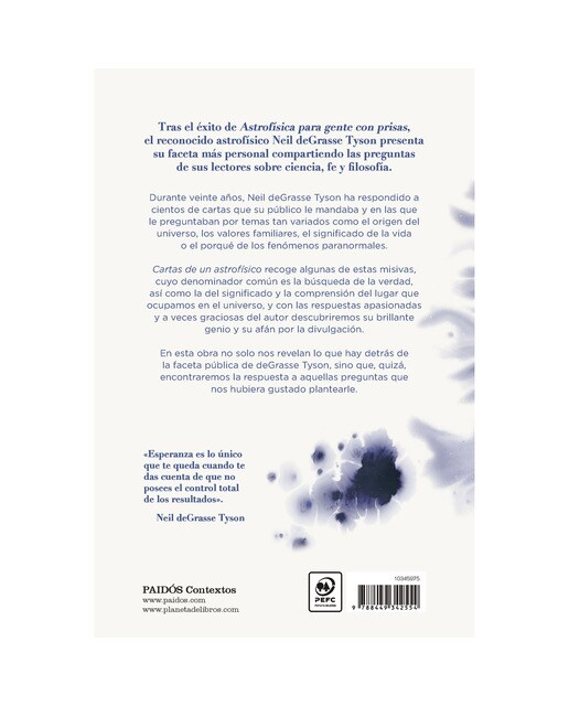 Cartas de un astrofísico (Capa mole com abas) 2
