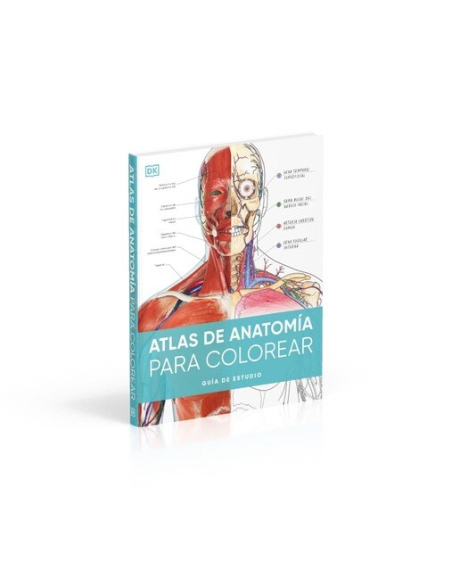 Atlas de anatomía para colorear: Guía de estudio (Capa mole) 3