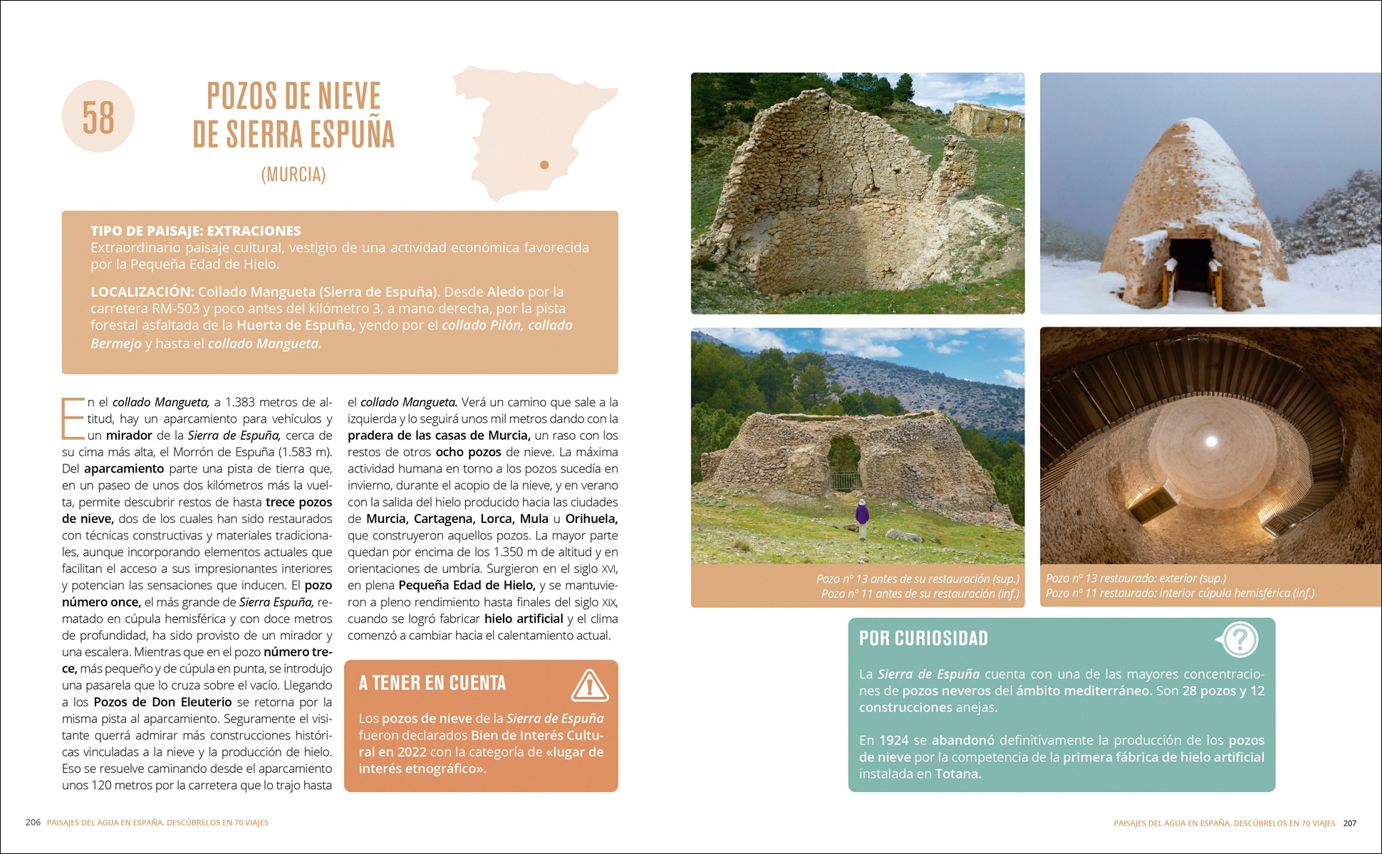Paisajes del agua en España: Descúbrelos en 70 viajes (Capa mole com abas) 7