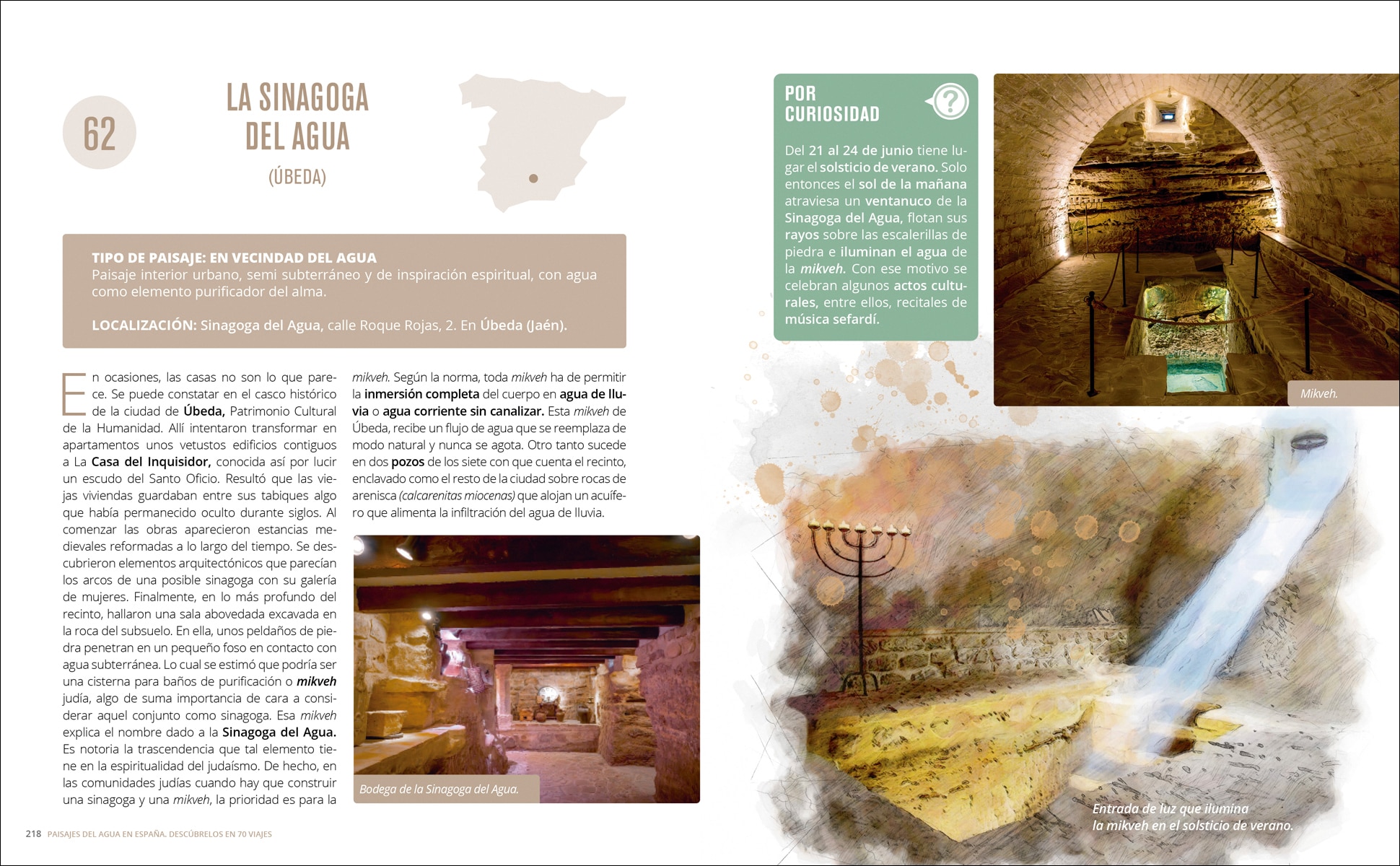 Paisajes del agua en España: Descúbrelos en 70 viajes (Capa mole com abas) 9