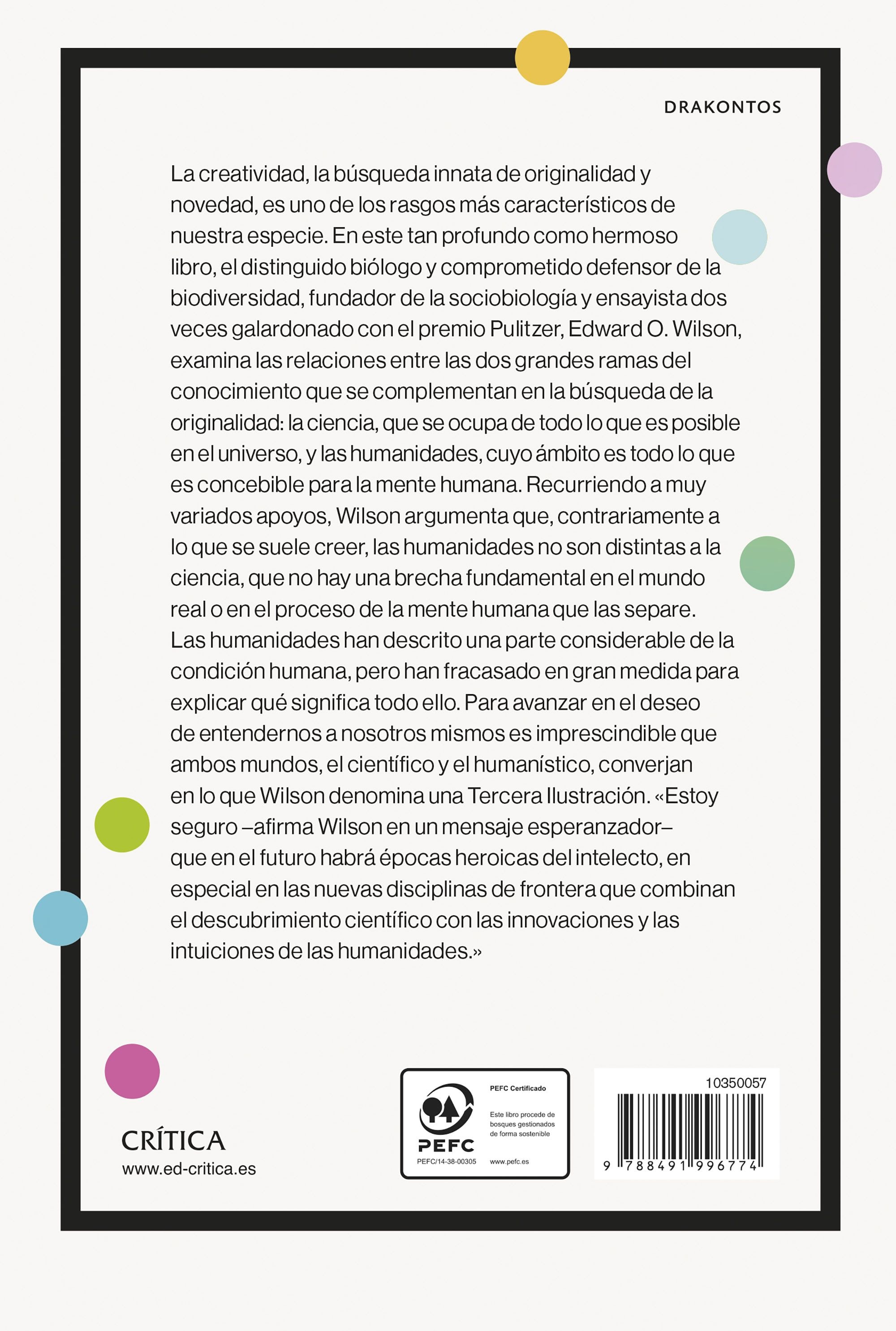 Los orígenes de la creatividad humana (Capa mole com abas) 2