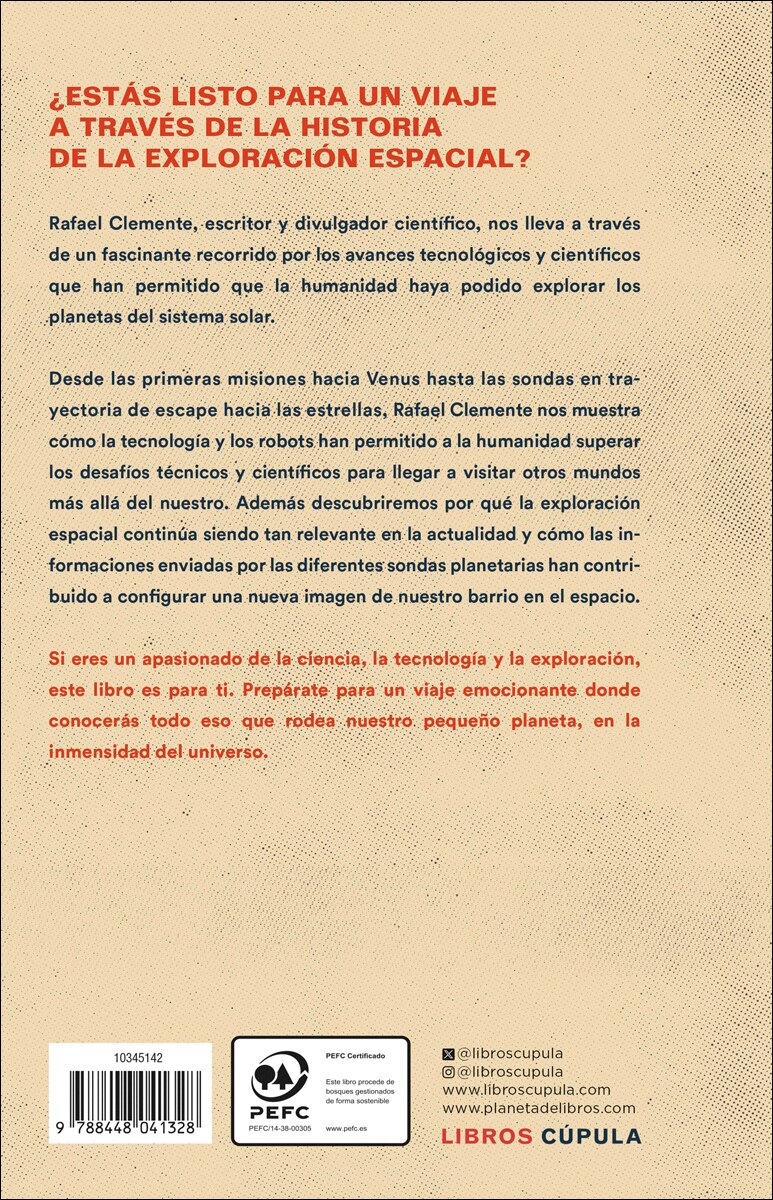 Más allá de la Tierra (Capa mole com abas) 2
