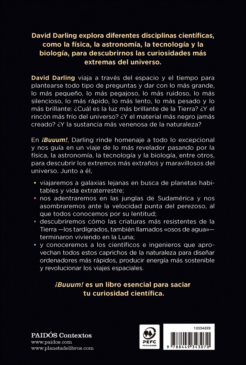 ¡Buuum!: La ciencia de los extremos (Capa mole com abas) 2