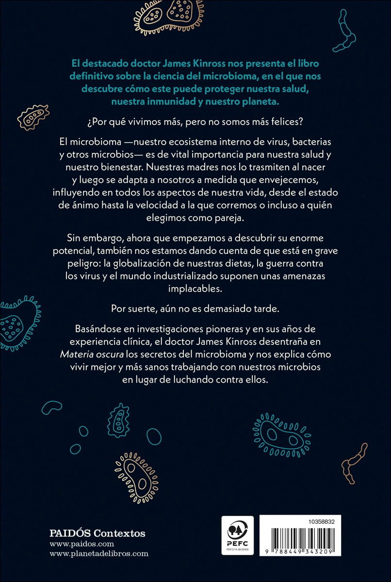 Materia oscura: La nueva ciencia del microbioma (Capa mole com abas) 2