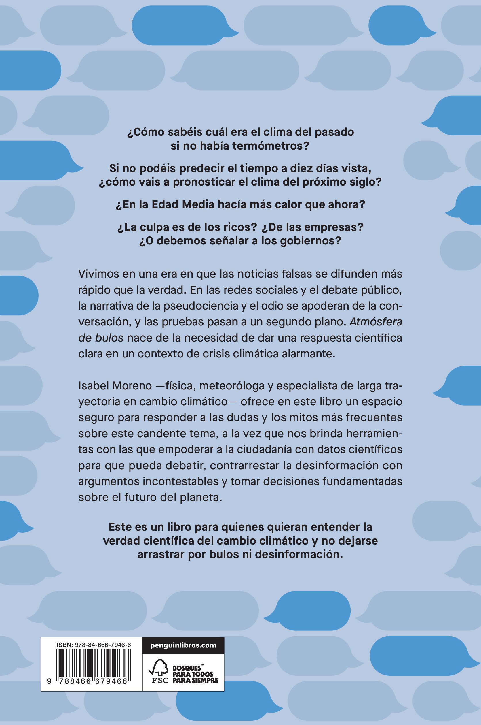 Atmósfera de bulos: Despejando las principales dudas y mitos sobre el cambio climático (Capa mole) 2