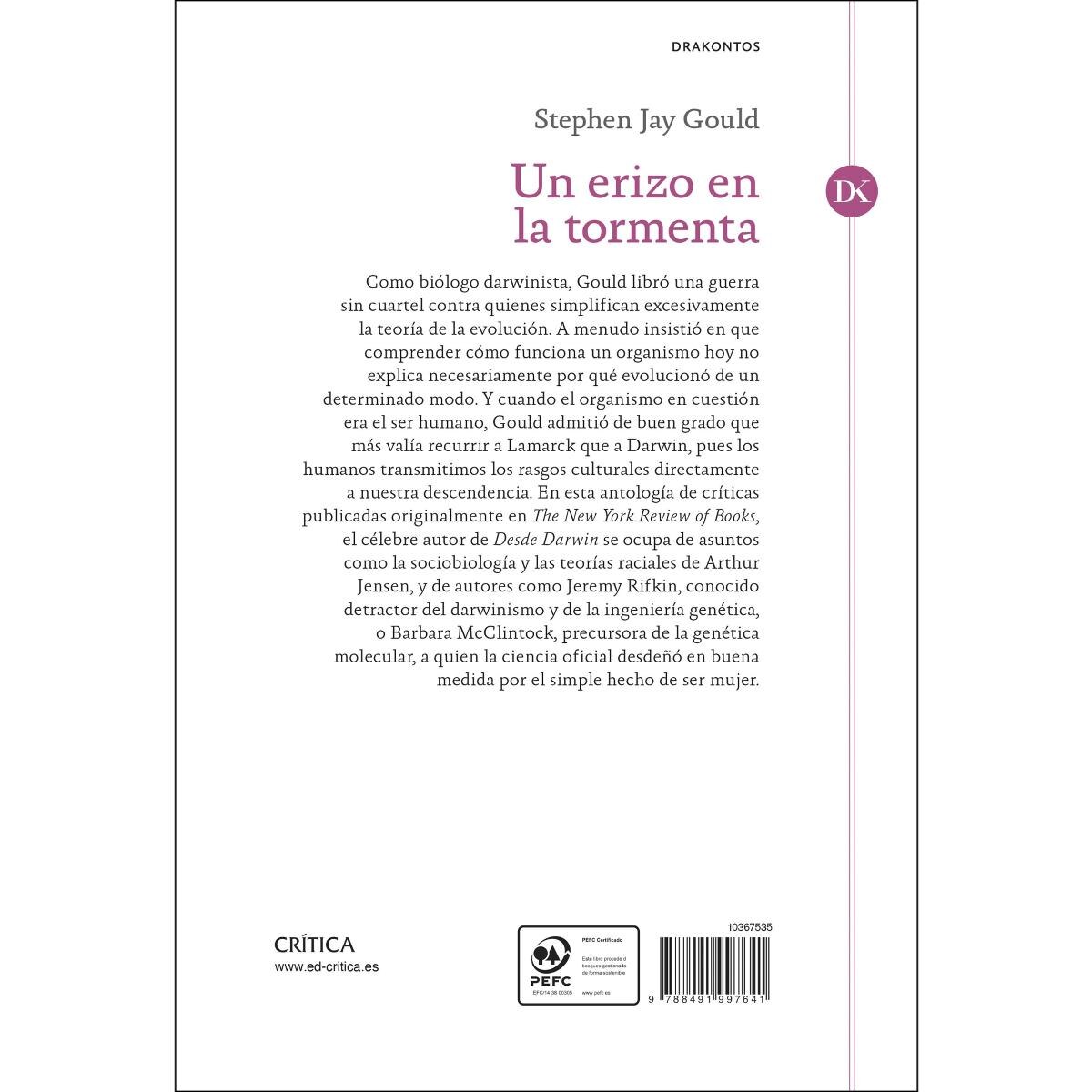 Un erizo en la tormenta: Ensayos sobre libros y ciencia (Capa mole com abas) 2