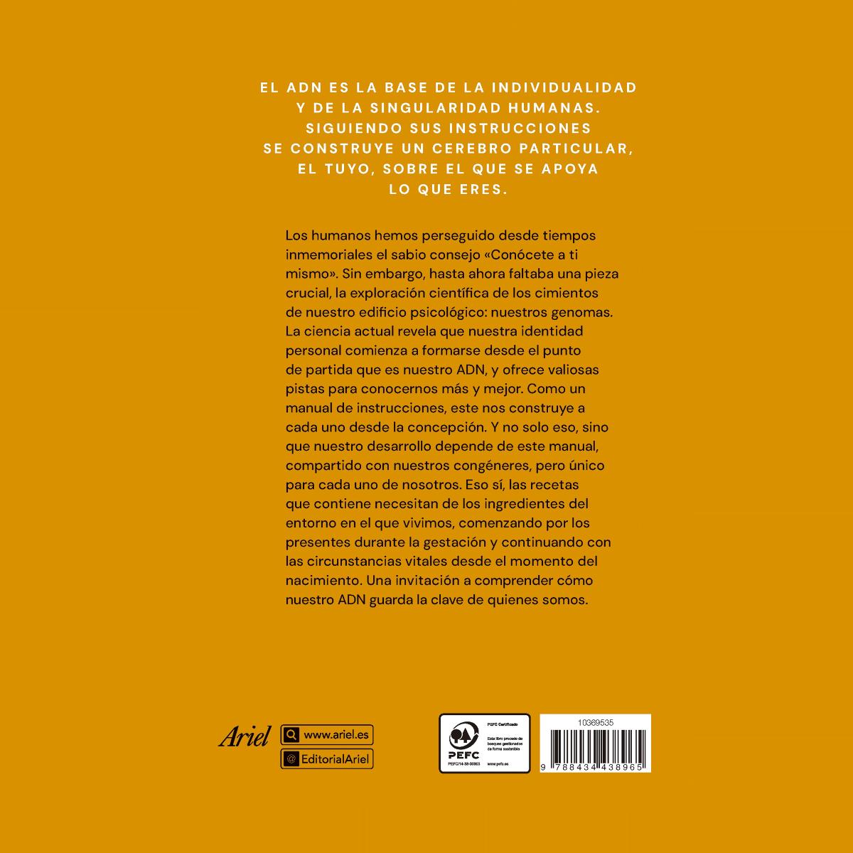 Eres tu ADN: Cómo los genes contribuyen a construir nuestra identidad (Capa mole com abas) 2