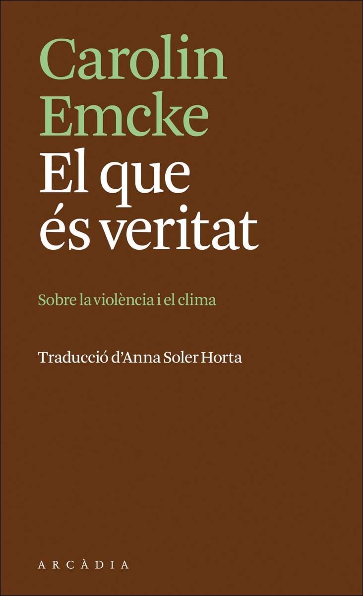 El que és veritat: Sobre la violència i el clima 1