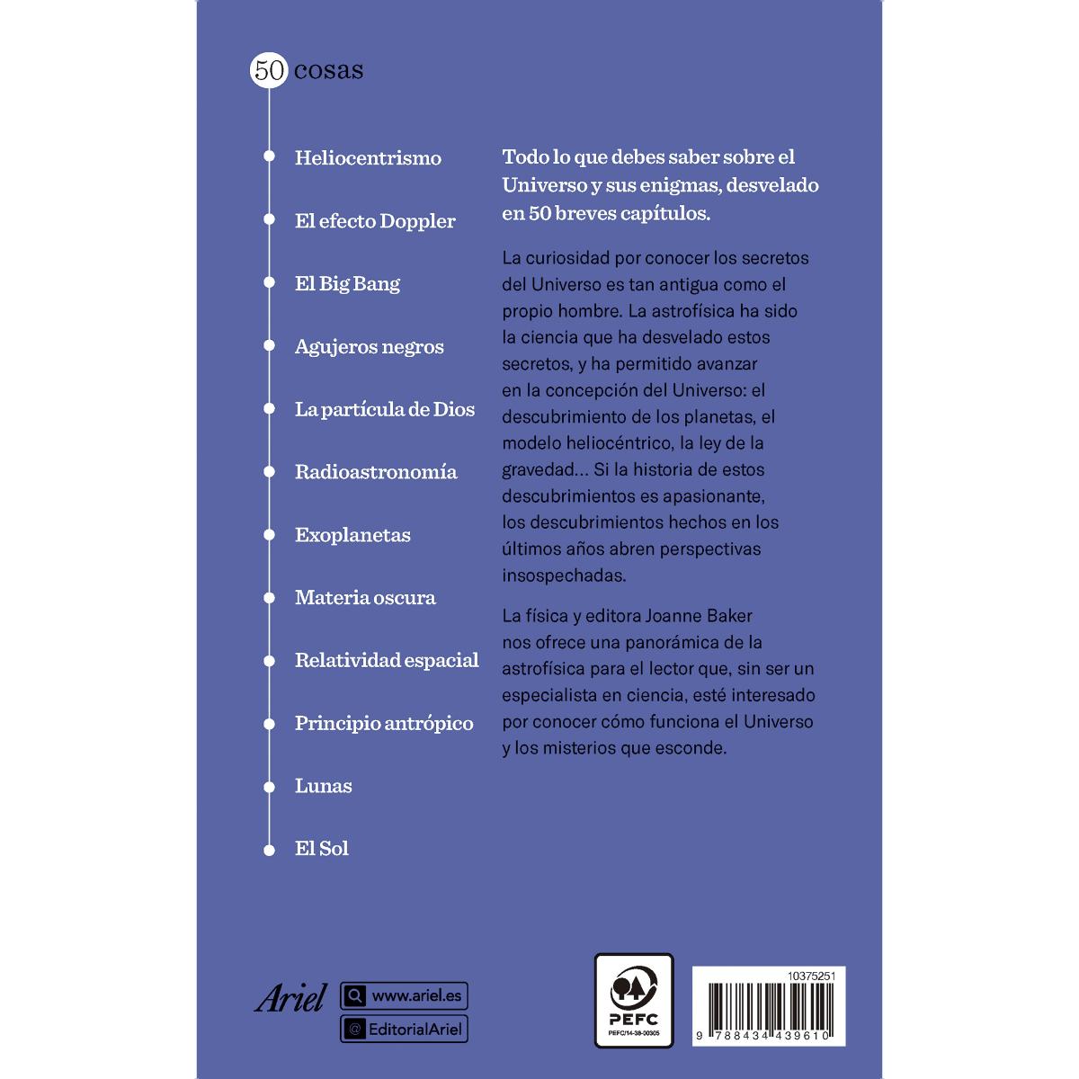 50 cosas que hay que saber sobre el universo (Capa mole com abas) 2