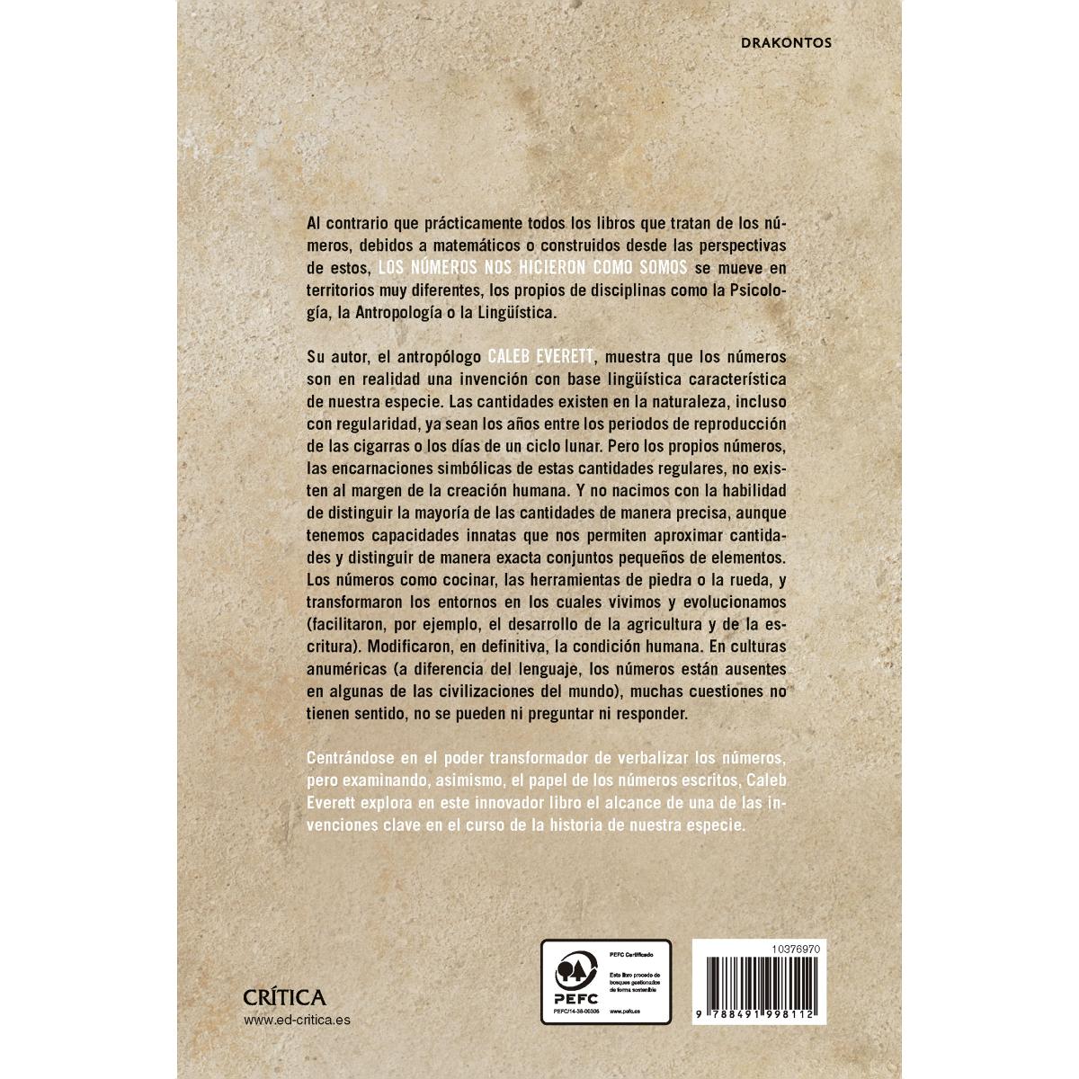 Los números nos hicieron como somos (Capa mole com abas) 2